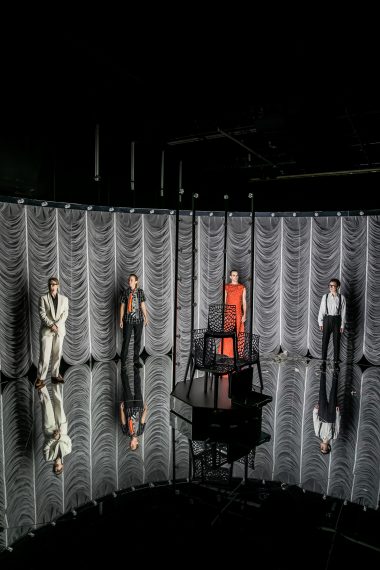 TRAM83 Maximiliane Haß, Sarah Sophia Meyer, Pascal Goffin, Tamara Semzov (c) Lupi Spuma _ Schauspielhaus Graz _ 092